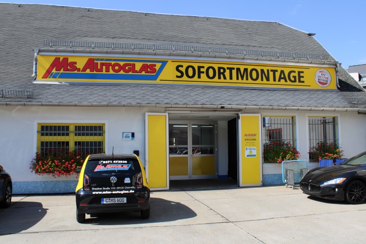 Miss Autoglass - Autowerkstatt Chemnitz von außen